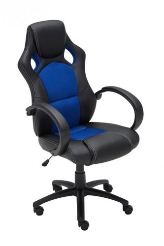 BHM Germany Fire, Black-blue - Gaming Chair - Main image