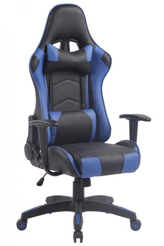 BHM GERMANY Gurmet, schwarz-blau - Gaming-Stuhl - Hauptbild