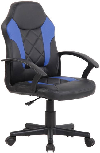 BHM Germany Tafo, Black / Blue - Children’s Desk Chair - Main image