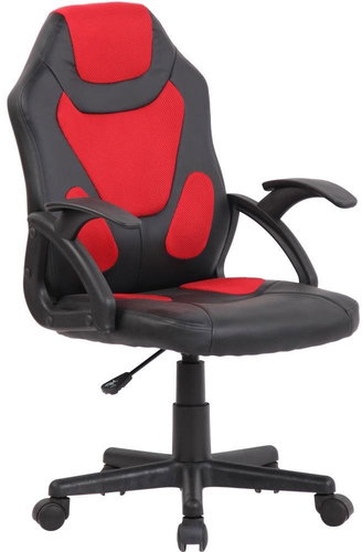 BHM Germany Dano, Black / Red - Children’s Desk Chair - Main image