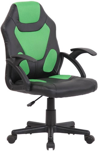 BHM Germany Dano, Black / Green - Children’s Desk Chair - Main image