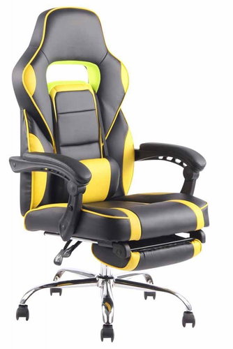 BHM Germany Fatis Black/Yellow - Office Chair - Main image