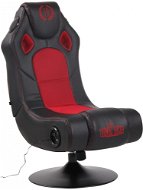 BHM GERMANY Taupo, fekete/piros - Gamer szék