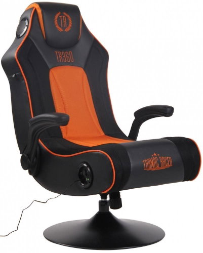 BHM Germany Nevers, Black / Orange - Gaming Chair - Main image