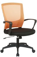 BHM Germany Kampen Black/Orange - Irodai szék