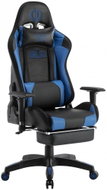 BHM Germany Turbo LED, Synthetic Leather, Black / Blue - Gaming Chair