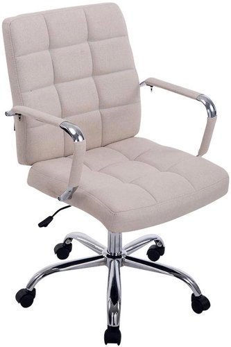 BHM Germany with Armrests Lina 2 Textile Black - Office Chair - Main image