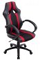 BHM Germany Velvet, Black / Red - Gaming Chair