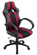BHM GERMANY Velvet, fekete/piros - Gamer szék