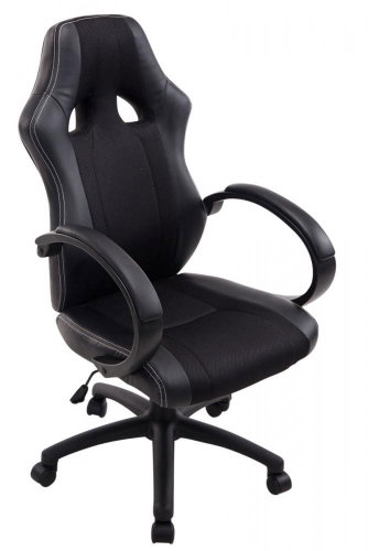 BHM Germany Velvet, fekete - Gamer szék - Fő fotó