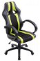 BHM Germany Velvet, Black / Green - Gaming Chair