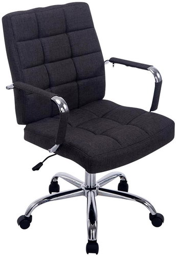 BHM Germany Lina 2 Dark Grey - Office Armchair - Main image