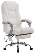 BHM Germany Lisa with Massage Function, White - Massage Chair