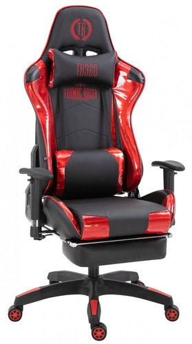 BHM Germany Turbo Gloss, Black-red - Gaming Chair - Main image