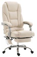 BHM Germany Pacific with Massage Function, Cream - Office Armchair