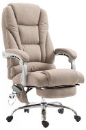 BHM Germany Pacific with Massage Function, Taupe - Office Armchair
