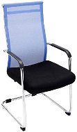 BHM GERMANY Rendy s područkami, modrá - Konferenční židle