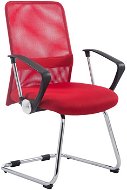 BHM GERMANY Brad červená - Konferenční židle