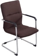 BHM Germany Hudson s podrúčkami, textil, sivá - Konferenčná stolička