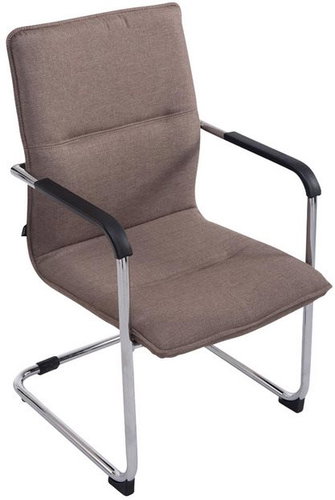 BHM GERMANY Hudson karfával, textil, taupe - Tárgyalószék - Fő fotó