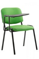 BHM GERMANY Dekan s odklápacím stolíkom, zelená - Konferenčná stolička