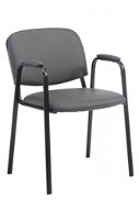 Konferenčná stolička BHM GERMANY Ken, sivá - Konferenční židle