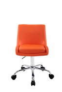 BHM Germany Club, synthetic leather, orange - Workshop Chairs 