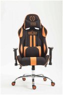 BHM Germany Racing Edition, textil, oranžová - Herná stolička