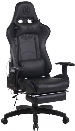 BHM Germany Turbo, Massage, Black - Gaming Chair - Main image