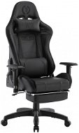 BHM Germany Turbo LED, Synthetic Leather, Black - Gaming Chair
