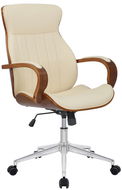 BHM Germany Melilla, Walnut / Cream - Office Chair