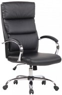 BHM Germany Bradford, Synthetic Leather, Black - Office Armchair