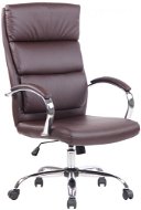 BHM Germany Bradford, Synthetic Leather, Brown - Office Armchair