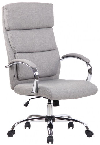 BHM Germany Bradford, Textile, Grey - Office Armchair - Main image