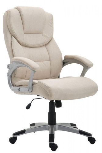 BHM Germany Texas, Textile, Cream - Office Armchair - Main image