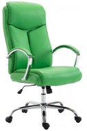 BHM Germany Vaud, Synthetic Leather, Green - Office Armchair