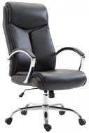 BHM Germany Vaud, Synthetic Leather, Black - Office Armchair