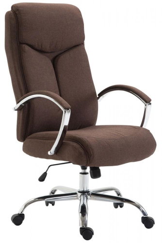 BHM Germany Vaud, Textile, Brown - Office Armchair - Main image