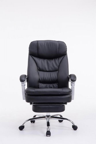 BHM Germany Troy, Synthetic Leather, Black - Office Armchair - Main image