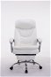 BHM Germany Troy, Synthetic Leather, White - Office Armchair