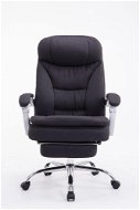 BHM Germany Troy, Textile, Black - Office Armchair