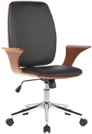 BHM GERMANY Burbank, ořech / černá - Kancelářská židle