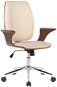 BHM Germany Burbank, Walnut / Cream - Office Chair