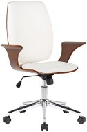BHM GERMANY Burbank, ořech / bílá - Kancelářská židle