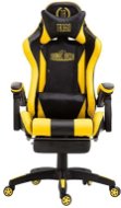 BHM GERMANY Ignite, fekete / sárga - Gamer szék