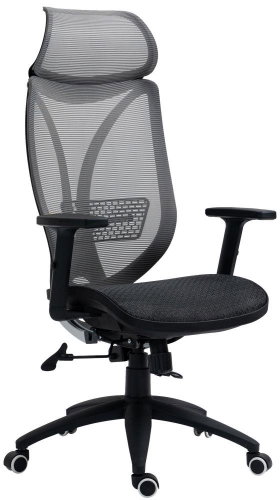 BHM Germany Libolo, Grey - Office Chair - Main image