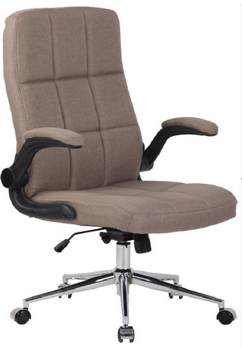 BHM GERMANY Riverside, textil, taupe - Office Armchair - Main image