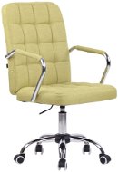 BHM Germany Terni, Synthetic Leather, Green - Office Chair