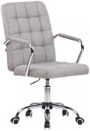 BHM Germany Terni, textil, sivá - Kancelárska stolička