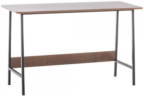 BHM GERMANY Wilmington, schwarz / Nussbaum - Schreibtisch - Hauptbild